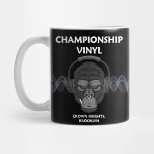 Championship Vinyl Record Store T-Shirt "High Fidelity" Mug